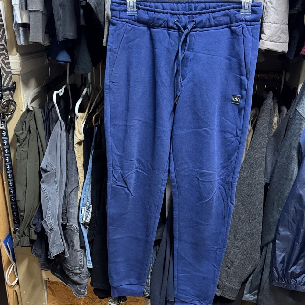 Calvin Klein Men's Royal Blue Joggers